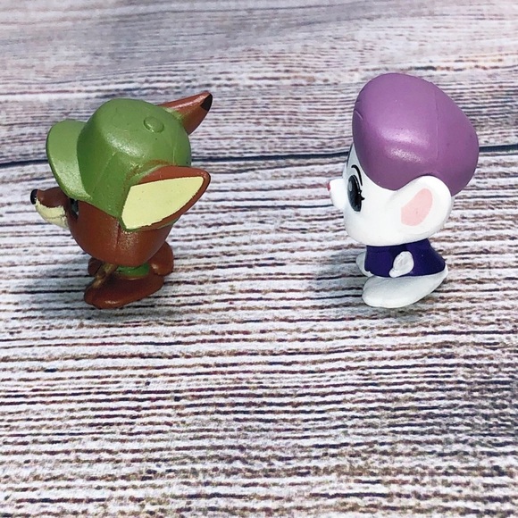 Disney Doorables Series 11 Technicolour Rare- Nick Zootopia and Miss Bianca - Picture 7 of 12